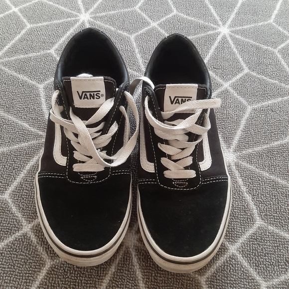 Vans Old School Sneakers Shoes Girls Boys Runners Size 4